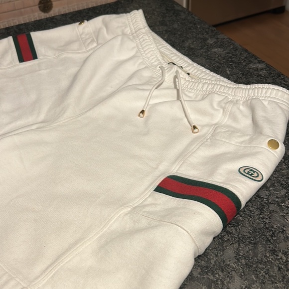 Gucci Other - 🦁 Gucci Interlocking G Web Embossed Jogger Shorts